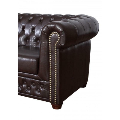 Skórzana sofa Zestaw sofowy 3+2+1 miejsce do siedzenia Zestaw Ustawić tapicerowaną sofę kanapową