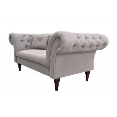 Chesterfield Zestaw sofowy 3+2 Sofa Podkładka Design Skóra Materiał Obcios
