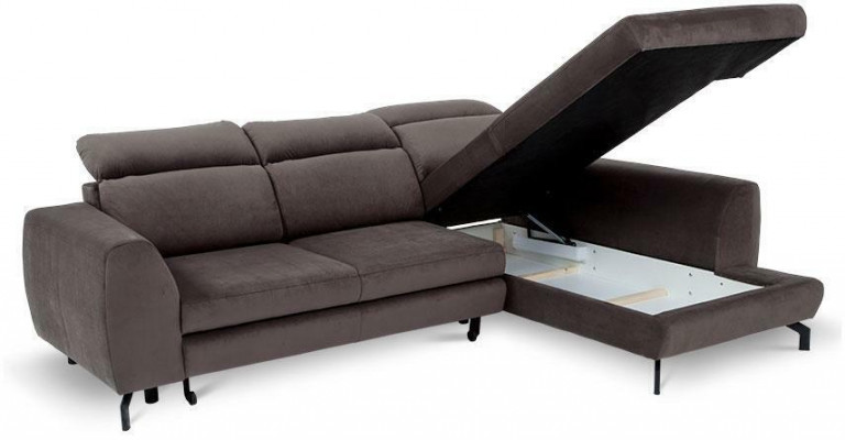 Design Narożnikowa kanapa Sofa rozkładana Funkcja łóżka Couch Włókienniczy Podkładka Sofy Podstawa łóżka