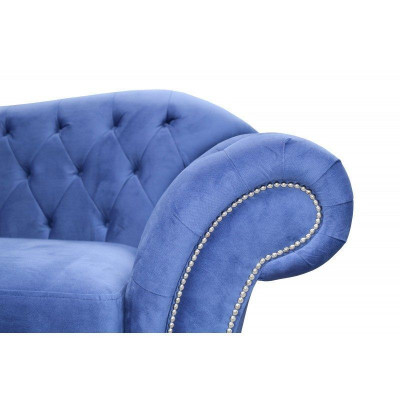 Chesterfield Sofa SHEFFIELD 3 miejsce do siedzenia z funkcją łóżka Couch Sofy Kanapy Nowość