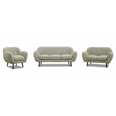 Zestaw sofowy 3+2+1 Kanapa Podkładka Sofy Kanapy Salon Design Chesterfield