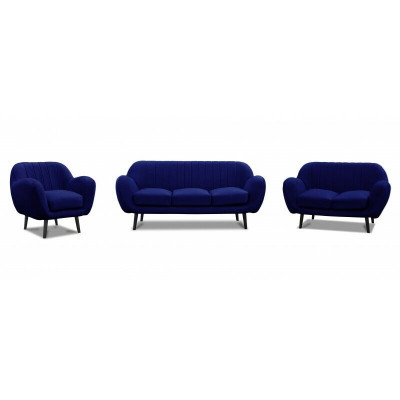 Zestaw sofowy 3+2+1 Kanapa Podkładka Sofy Kanapy Salon Design Chesterfield