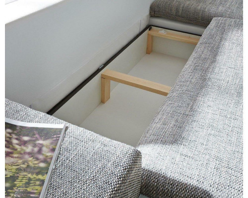 Projekt sofy rozkładanej Narożnikowa kanapa w kształcie litery L Funkcja łóżka włókienniczego Couch Sofas Materiał