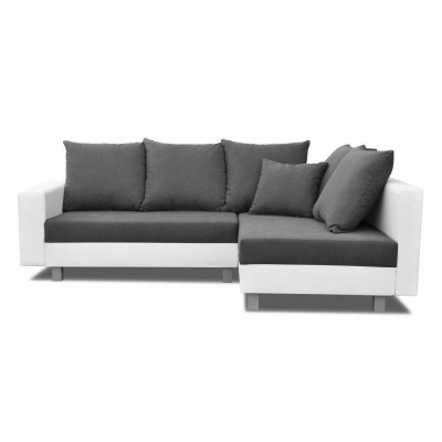 Design Narożnikowa kanapa Sofa w kształcie litery L Funkcja łóżka Couch Siedziba Narożnik Sofy Włókienniczy Podkładka LED