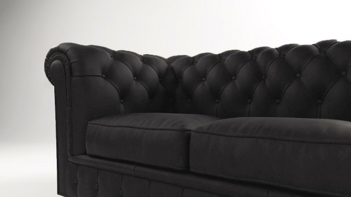 Designerska Sofa 3 miejsce do siedzenia Chesterfield Couch Podkładka Sofy Sofy Trzyosobowe Kanapy Siedziba