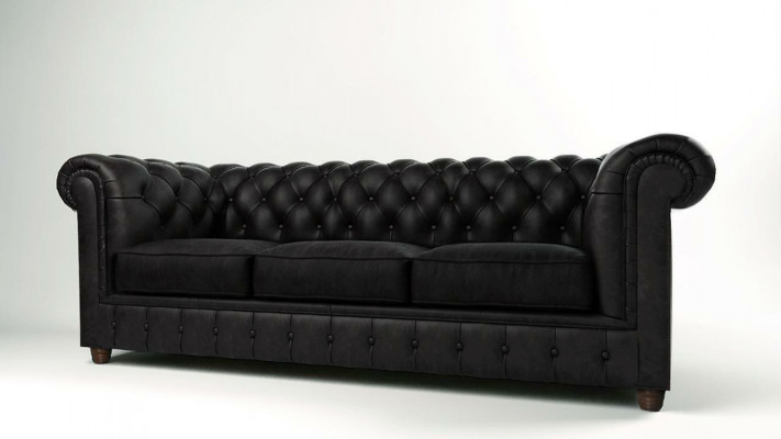 Designerska Sofa 3 miejsce do siedzenia Chesterfield Couch Podkładka Sofy Sofy Trzyosobowe Kanapy Siedziba