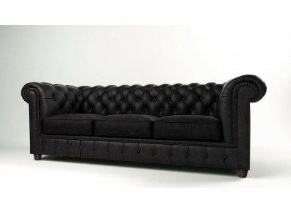 Designerska Sofa 3 miejsce do siedzenia Chesterfield Couch Podkładka Sofy Sofy Trzyosobowe Kanapy Siedziba