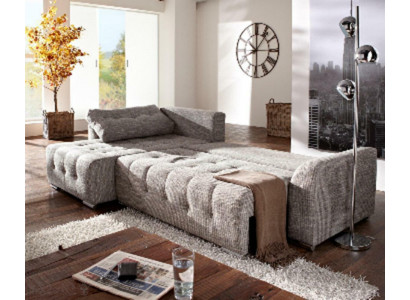 Sofa Sofa skórzana w kształcie litery L Sofa Żywy krajobraz Ustaw Design Nowoczesna sofa Narożnikowa kanapa