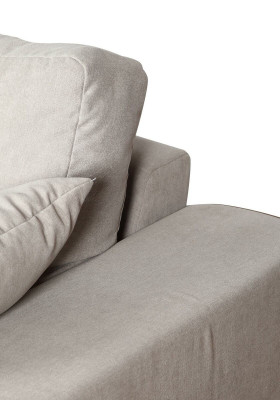 Sofa 4 miejsce do siedzenia sofy materiałowe luksusowa designerska kanapa kanapy duża Podkładka Lümmel 274cm