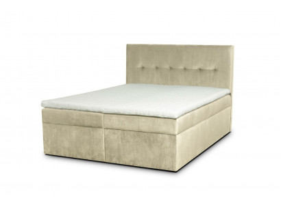 Design Chesterfield łóżko Podwójne łóżko Hotel Luxury 180x200 Double Włókienniczy