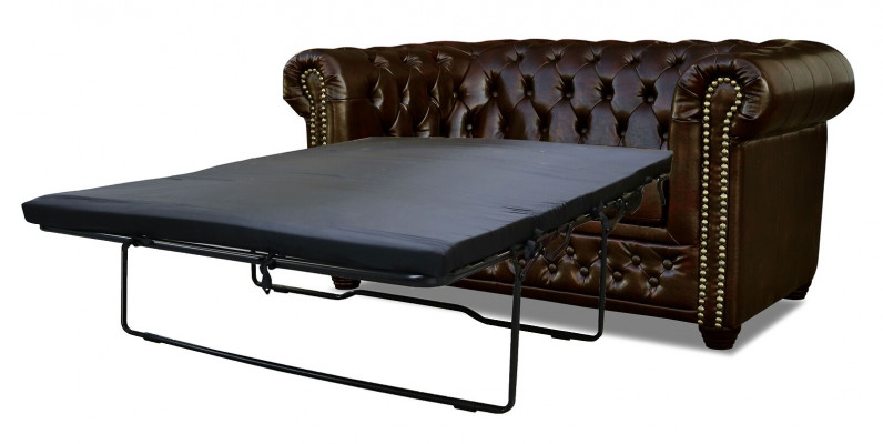 Sofa 2 miejsce do siedzenia Couch Design Podkładka Modern Skóra Materiał Funkcja łóżka Dwumiejscowego