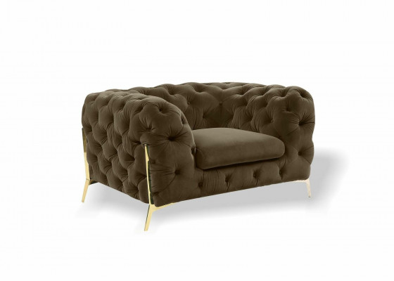 Chesterfield EarsFotel Fotel 1 miejsce siedzące Sofa Kanapa Podkładka Couchen Włókienniczy Nowość