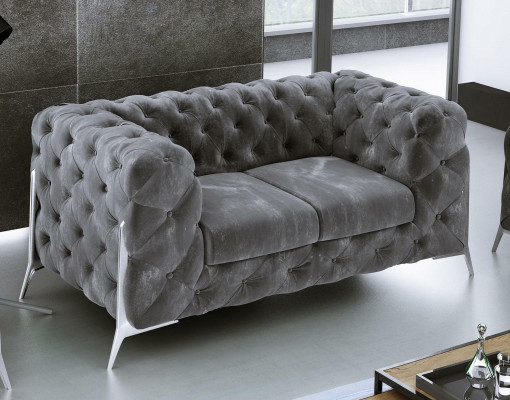 Chesterfield Couch 2 miejsce do siedzenia Podkładka Siedziba Materiał Włókienniczy Kanapy Skóra Sofy Sofa