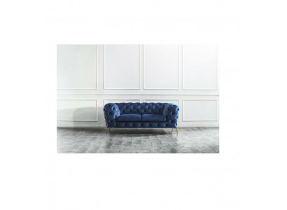 Luksusowe 2 miejsce do siedzenia Sofa Podkładka Sofa Skóra Materiał Kanapy Chesterfield Ustawić Nowe
