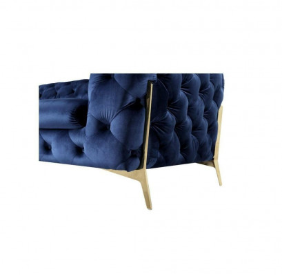Luksusowe 2 miejsce do siedzenia Sofa Podkładka Sofa Skóra Materiał Kanapy Chesterfield Ustawić Nowe