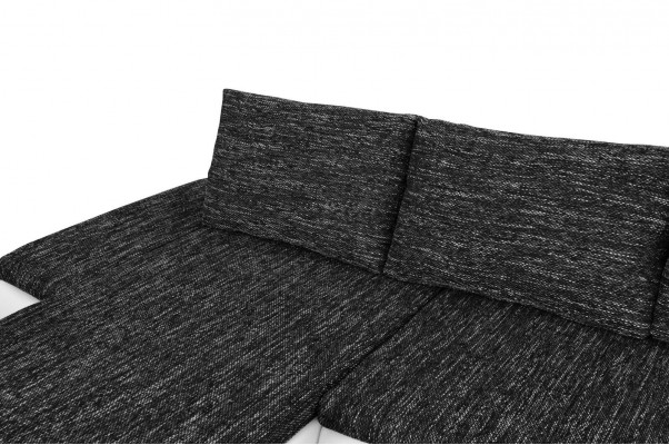 Design Nowoczesna Narożnikowa kanapa L-forma Funkcja łóżka Kanapa Skóra Włókienniczy Sofy Nowość