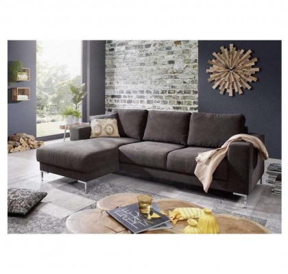 Żywy krajobraz L-Shape Narożnikowa kanapa Couch Design Podkładka Włókienniczy Ustawić Sofa