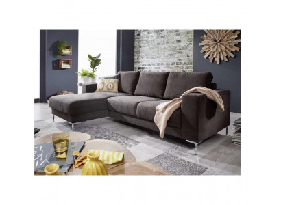 Żywy krajobraz L-Shape Narożnikowa kanapa Couch Design Podkładka Włókienniczy Ustawić Sofa