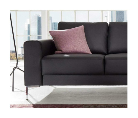Skóra L-Shape Couch Żywy krajobraz Narożnikowa kanapa Ustawić Design Nowoczesna Sofa