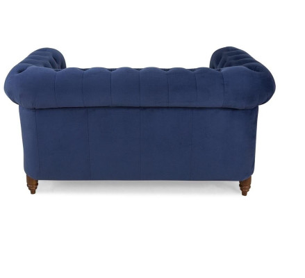 Designerska Sofa 3 miejsce do siedzenia Chesterfield Couch Podkładka Sofy Siedziba Trzyosobowa Włókienniczy