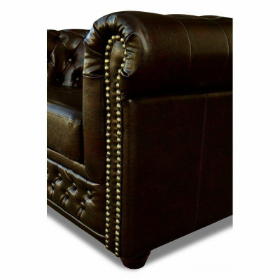 Chesterfield Sofa 2 miejsce do siedzenia York Couch Podkładka Sofy Kanapy Nowe