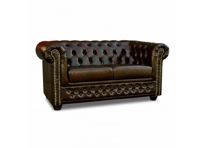 Chesterfield Sofa 2 miejsce do siedzenia York Couch Podkładka Sofy Kanapy Nowe