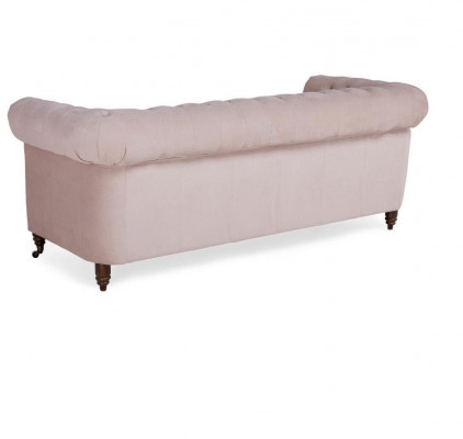 Classic Chesterfield Meble 3 miejsce do siedzenia Sofa Włókienniczy Sofa Materiałowa Noble Design Nowość
