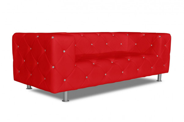 Sofa trzyosobowa Design Sofa Podkładka Sofa Sofa tekstylna Modern Relaks Club 3 miejsce do siedzenia