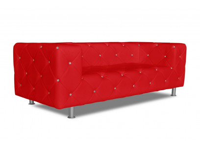Sofa trzyosobowa Design Sofa Podkładka Sofa Sofa tekstylna Modern Relaks Club 3 miejsce do siedzenia