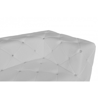 Sofa Chesterfield Sofa Skórzana Designerska Kanapa Kryształy Podkładka Sofy Kanapy Nowość