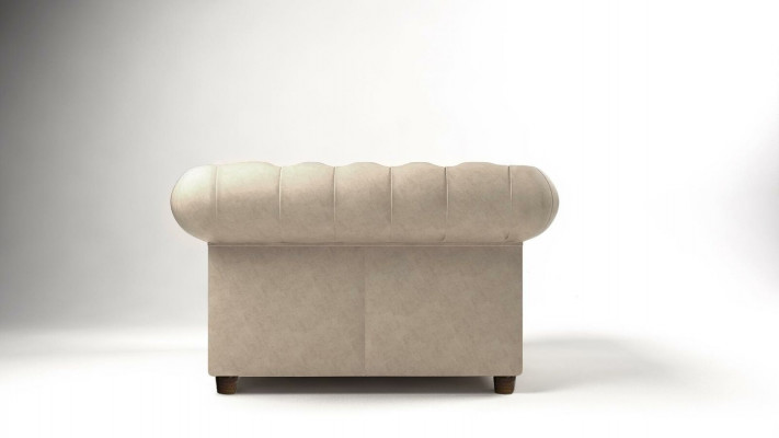 Elegancki design Chesterfield Podkładka Fotel TV Siedziba Lounge Club Włókienniczy