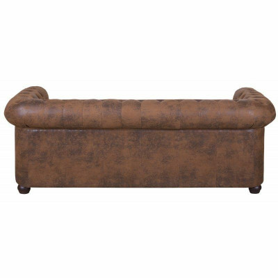 Chesterfield York Gobi 3 miejsce do siedzenia Skóra Kanapa Podkładka Sofy Kanapy Nowe