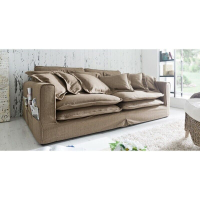 Nowoczesna Podkładka Narożnikowa kanapa XXL Podkładka Kanapa Sofa Duża Sofy Włókiennicze 240cm Nowość