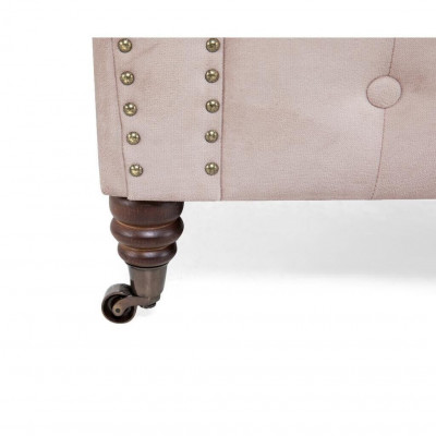 Luksusowe 2 miejsce do siedzenia Sofa Podkładka Sofa Włókienniczy Materiał Kanapy Ustawić Chesterfield Nowe