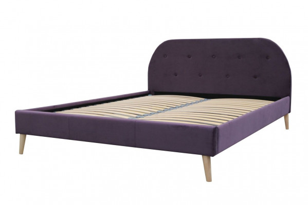 Designerskie łóżko łóżko małżeńskie Podwójne łóżko Łóżko tapicerowane Sypialnia łóżko tekstylne