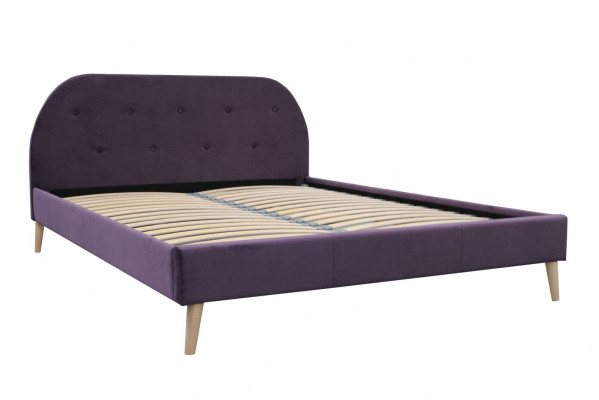 Designerskie łóżko łóżko małżeńskie Podwójne łóżko Łóżko tapicerowane Sypialnia łóżko tekstylne