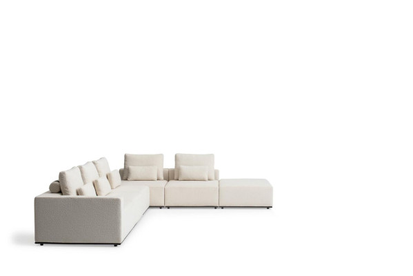 Narożnikowa kanapa zestaw kanapa w kształcie litery L kanapa tapicerowana modułowy system sof