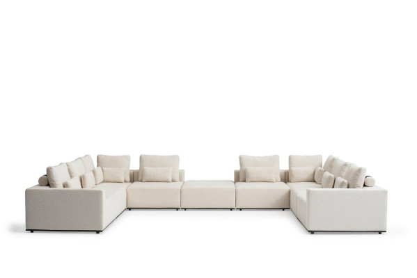 Narożnikowa kanapa Sofa do salonu w kształcie litery L Włókienniczy Meble Design Nowoczesna sofa tapicerowana
