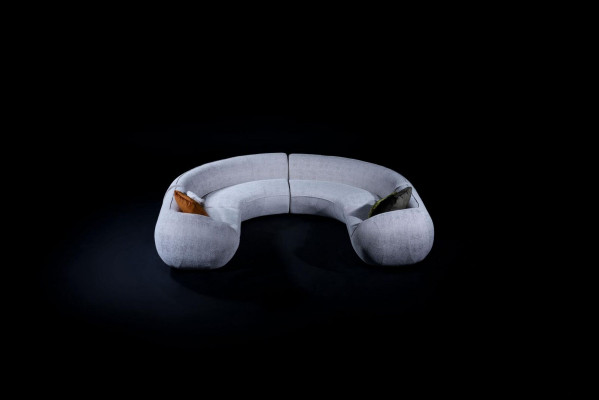 Luksusowa kanapa Narożnikowa w kształcie litery U Sofa do salonu Tapicerowana sofa o nowoczesnym designie Meble