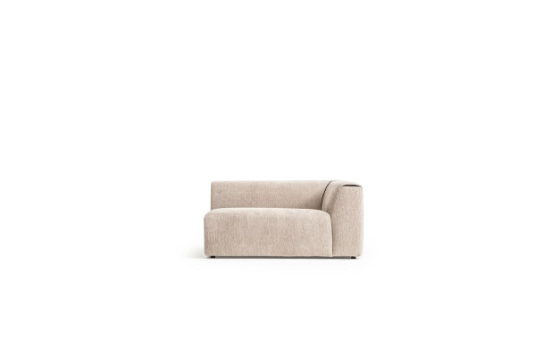Sofa w kształcie litery L beżowa narożnik kanapa meble do salonu sofa tapicerowana Włókienniczy Nowość