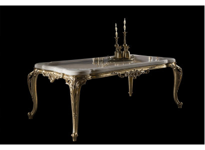 Modern Luxury Stół obiadowy Elegancki Tabela classic jadalnia stoły Meble Gold