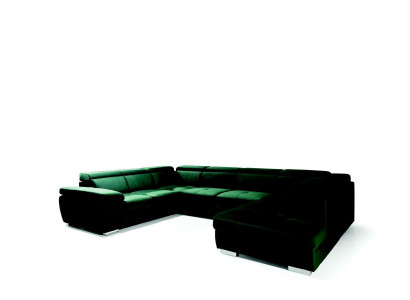 Wielofunkcyjny Big Żywy krajobraz U Shape Narożnikowa kanapa Sofa Materiał Couch Podkładka