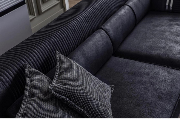 Sofa 3 miejsce do siedzenia Nowoczesne Meble Biały Salon Luksusowe Designerskie Meble 235cm
