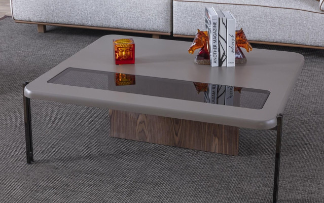 Nowoczesne Drewno Stoliki do kawy prostokątne Meble Design Salon Tabela stoły
