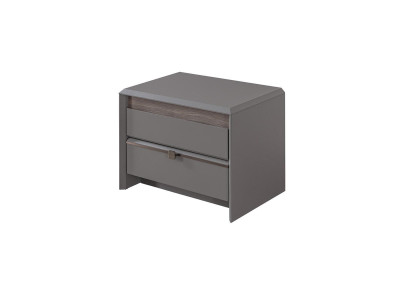 Stolik nocny Design Meble Szafki nocne Drewno Sypialnia Stolik