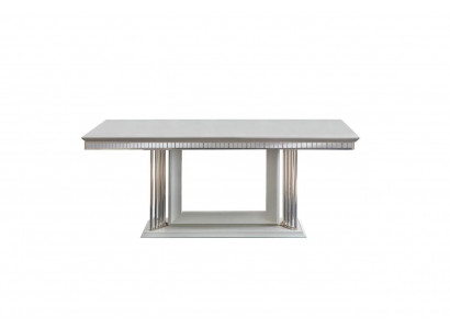 Ekskluzywny Designerski Stół obiadowy Nowoczesne Meble w jadalni Biały Tabela 200x100