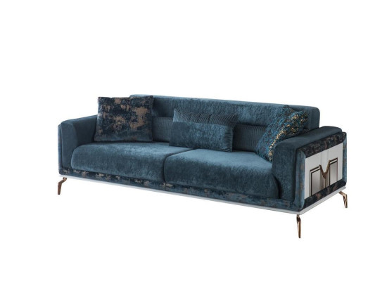 Nowoczesna Sofa 3 miejsce do siedzenia Luksusowe meble Green Design w kanapach do salonu 235cm