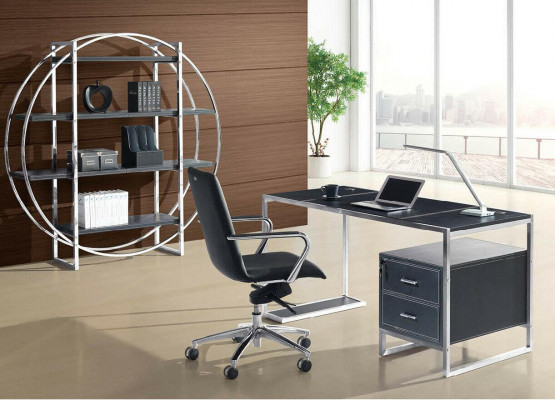 Biuro do pisania Tabela Luxury Class Metal Designer Meble stoły