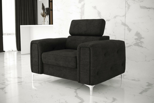 Sofa Materiał Kanapy Podkładka Włókienniczy New Chesterfield Fotel TV Couch 1 miejsce do siedzenia