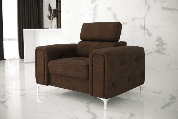 Sofa Materiał Kanapy Podkładka Włókienniczy New Chesterfield Fotel TV Couch 1 miejsce do siedzenia